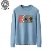 collection young versace sweatershirt pulls blue sk blue